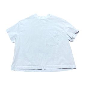 FOR DAYS Easy Crop Tee Organic Cotton Light Blue Size XS
